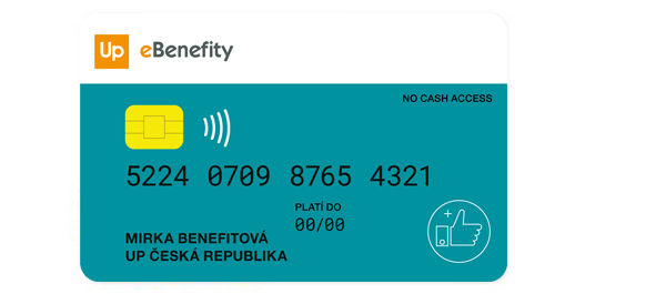 UP eBenefity card