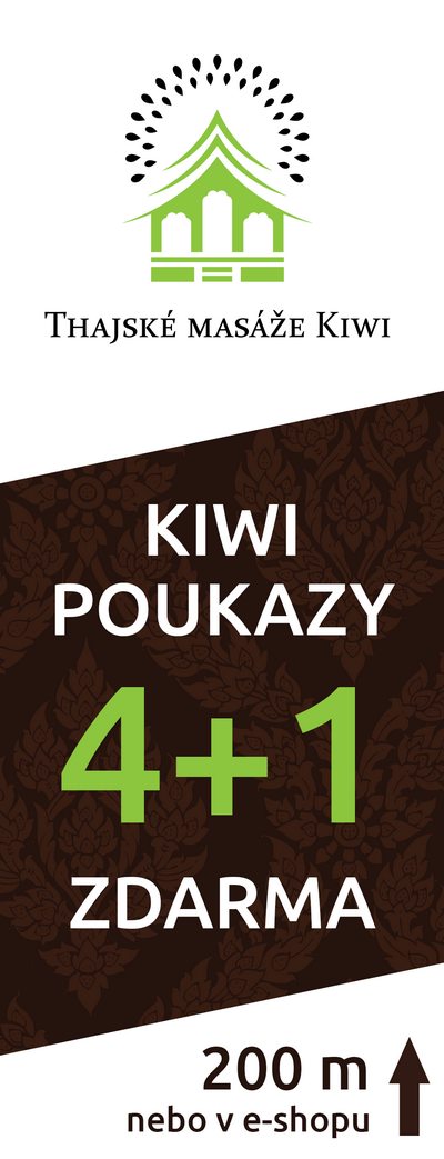 Kiwi poukazy 4 + 1